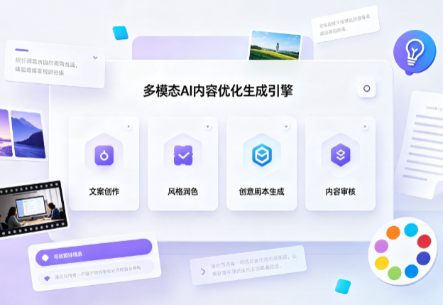 盘龙区AI智能内容优化创新 多模态生成技术丰富数字内容创作生态